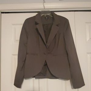 Charcoal pinstripe  blazer